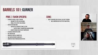 The Faxon Gunner Barrel Explained [upl. by Dis]