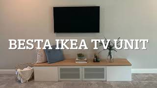 Quick and Easy Steps To Assemble IKEA BESTA TV Unit [upl. by Llyrpa]