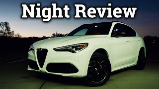 2020 Alfa Romeo Stelvio Luxury Night Review [upl. by Nnaear]