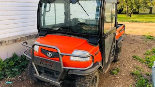 2014 Kubota RTV 900XT Diesel CLOGGED SPARK ARRESTOR [upl. by Yankee]