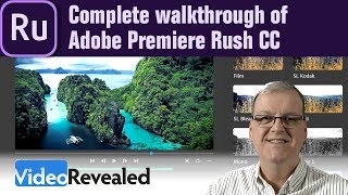 Complete overview of Adobe Premiere Rush [upl. by Akimrehs]