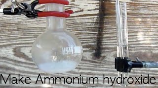 Make Ammonium Hydroxide [upl. by Lohcin]