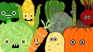 Vegetables Collection  Vegetable Song Find the Veggies  The Kids Picture Show Learning Video [upl. by Selwyn]