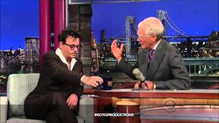 Johnny Depp  David Letterman Full Interview June 2013 [upl. by Koffman]