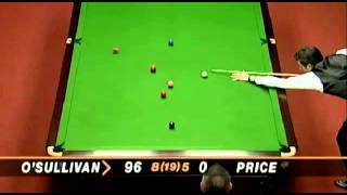 Ronnie OSullivan Fastest 147 in History 5 minutes 8 seconds 1997 World Championship [upl. by Enimrac877]