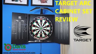 Target Arc Darts Cabinet Set Review [upl. by Maillij]