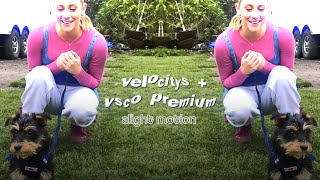 velocity tutorial  vsco pro apk [upl. by Tine]