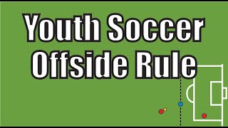 Youth Soccer Offside Rule 7v7 [upl. by Jannel]