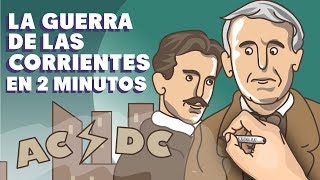 Tesla vs Edison La Guerra de las Corrientes [upl. by Nnylhtak34]