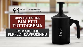 How to Use the Bialetti Tuttocrema Milk Frother [upl. by Beghtol]