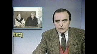 RAI TG1  Ceausescus Trial and Execution News 1989 [upl. by Nahtaj]