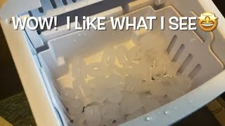 How to use Igloo portable ice maker Unboxing Portable Electric Countertop Ice Maker Machine [upl. by Thetis174]