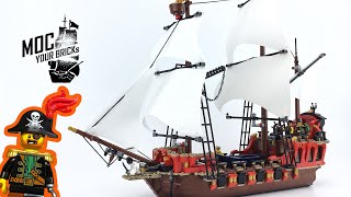 Lego pirate ship MOC [upl. by Odlopoel484]