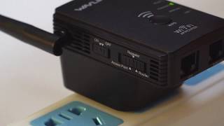 Setup Tutorial Wavlink AERIAL N300 WN578R2 Wireless APRange ExtenderRouter Hardware Overview [upl. by Nasya]