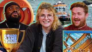 Lets Play LIFEBOATS  Board Game League [upl. by Atrahc]