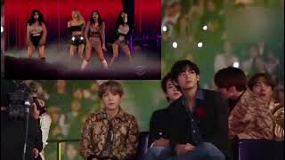 Bts reaction Blackpink Pretty Savage 2021 [upl. by Scholem]