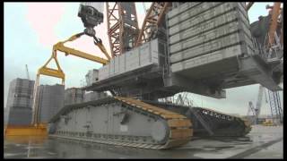 Liebherr Ehingen LR13000 First Lift [upl. by Todhunter]