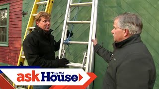 How to Use Ladders Safely  Ask This Old House [upl. by Kalfas]