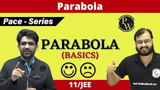 Parabola  ALL BASICS COVERED  CLASS 11  JEE  PACE SERIES [upl. by Johny321]