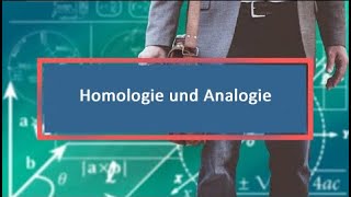 Homologie und Analogie [upl. by Demaria]