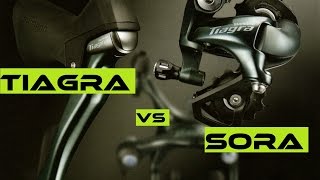 Part 2 Shimano Road  Sora 3500 vs Tiagra 4700 Groupset Buyers Guide  Review [upl. by Konstance]