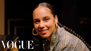 73 Questions With Alicia Keys  Vogue [upl. by Nevar]