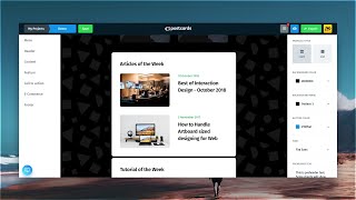 Postcards  RESPONSIVE Email Templates Builder Full Overview [upl. by Brittany873]