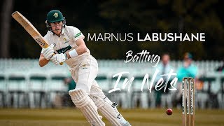 Marnus Labuschagne Batting Practice In Nets HD  Sport Blaster [upl. by Ajak]