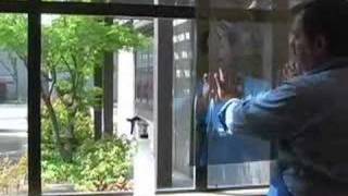 How to apply Window Film [upl. by Outhe]