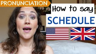 How to Pronounce SCHEDULE US UK amp Australian pronunciation [upl. by Weisbrodt497]