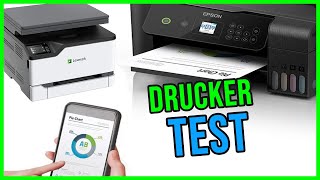 DRUCKER TEST 🖨️ Die besten Multifunktionsdrucker im Vergleich [upl. by Clevie]