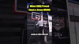 When SHAQ Proved Chuck amp Kenny WRONG [upl. by Sachiko]