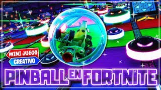 MINIJUEGO PINBALL CON BOLONCHO  FORTNITE VEGETTA777 [upl. by Darci]