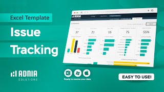 Issue Tracking Excel Template [upl. by Haididej115]