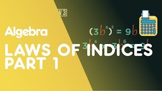 Laws of Indices  Part 1  Algebra  Maths  FuseSchool [upl. by Atiral]