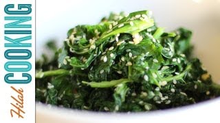 How to Cook Kale  Garlic Kale Recipe  Hilah Cooking [upl. by Eeram]