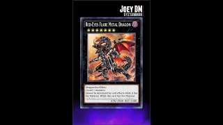 Yugioh Duel Links  Joey XYZ summon RedEyes Flare Metal Dragon [upl. by Edlitam]