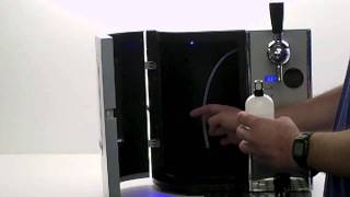 EdgeStar  TBC50S Mini Kegerator Pressurized Keg Setup [upl. by Euqinu]