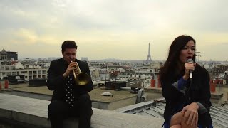 EmilieClaire Barlow  Cest si bon  A rooftop rehearsal in Paris [upl. by Ttelrahc]