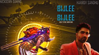 Harrdy Sandhu  Bijlee Bijlee Best Velocity Beat Montage  BGMI [upl. by Caine]