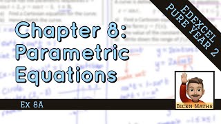 Parametric Equations 1 • Intro Cartesian and DomainRange • P2 Ex8A • 🚀 [upl. by Mahtal]