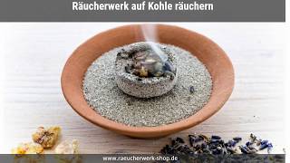 Räuchern mit Kohle [upl. by Fernas]