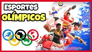 QUAIS SÃO TODOS OS ESPORTES OLÍMPICOS [upl. by Aicileb]