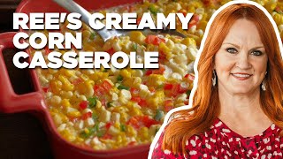 How to Make Rees Creamy Corn Casserole  The Pioneer Woman  Food Network [upl. by Maghutte]