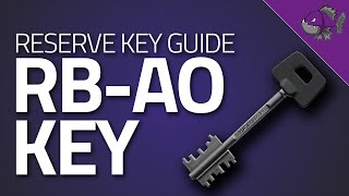 RBAO Key  Key Guide  Escape From Tarkov [upl. by Brunhilde]