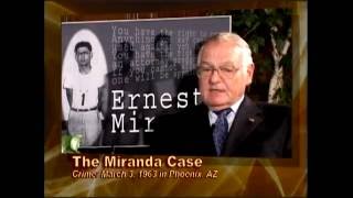 Learn about the Miranda Case  Phoenix Police Department [upl. by Litsyrk]