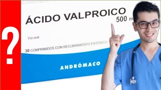 ÁCIDO VALPROICO para que sirve el Ácido valproico  Y MAS 💊 convulsiones antiepiléptico [upl. by Frech]