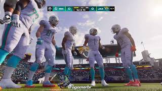 Madden 24 PlayStation  Miami Dolphins vs Jacksonville Jaguars [upl. by Varipapa498]