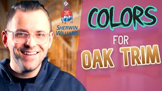 Sherwin Williams Paint Colors To Use With Honey Oak Trim [upl. by Haet]