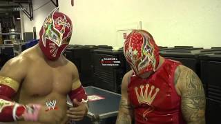 Rey Mysterio and Sin Cara WWE Backstage Fallout [upl. by Pax]